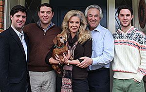 Joni Patry and family